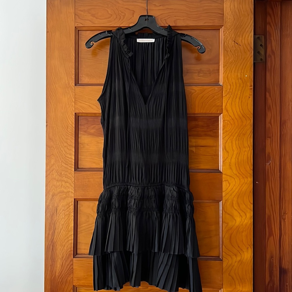 Pookie & Sebastian pleated mini dress.